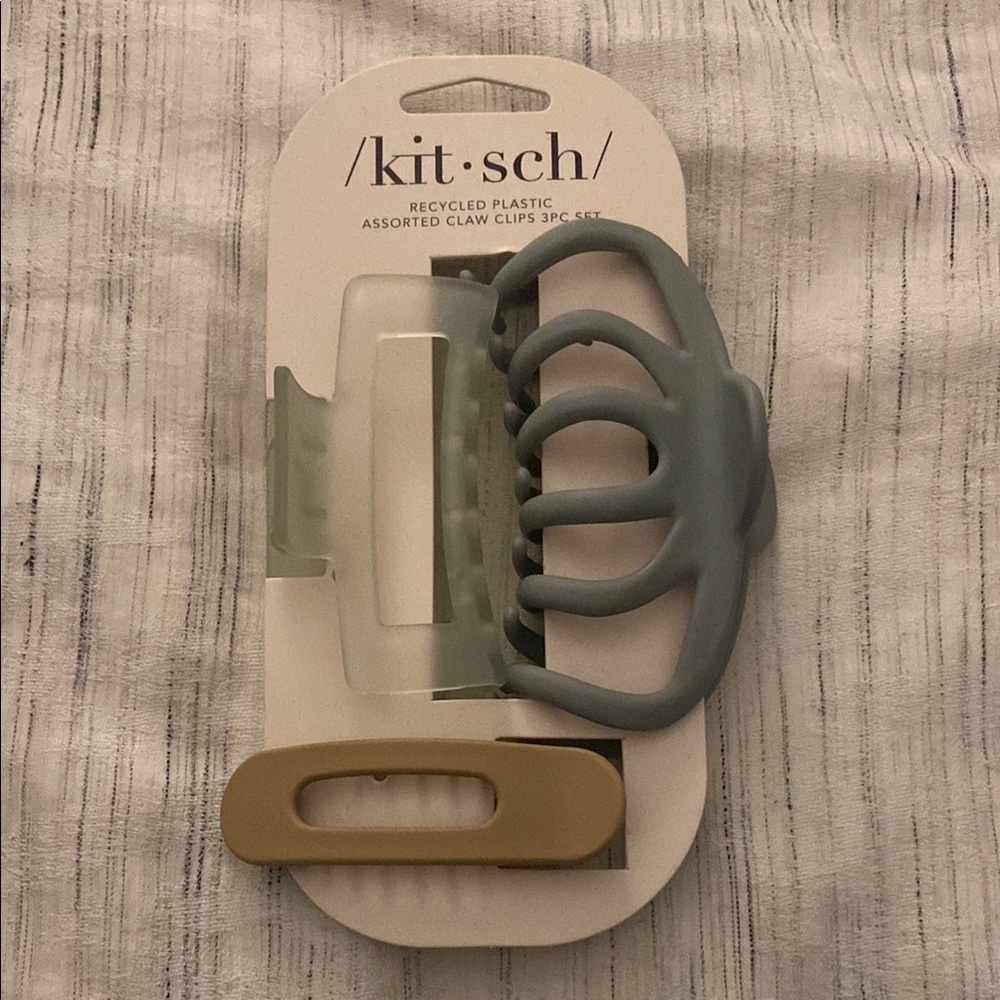Kitsch Assorted Claw Clips Set - brand new